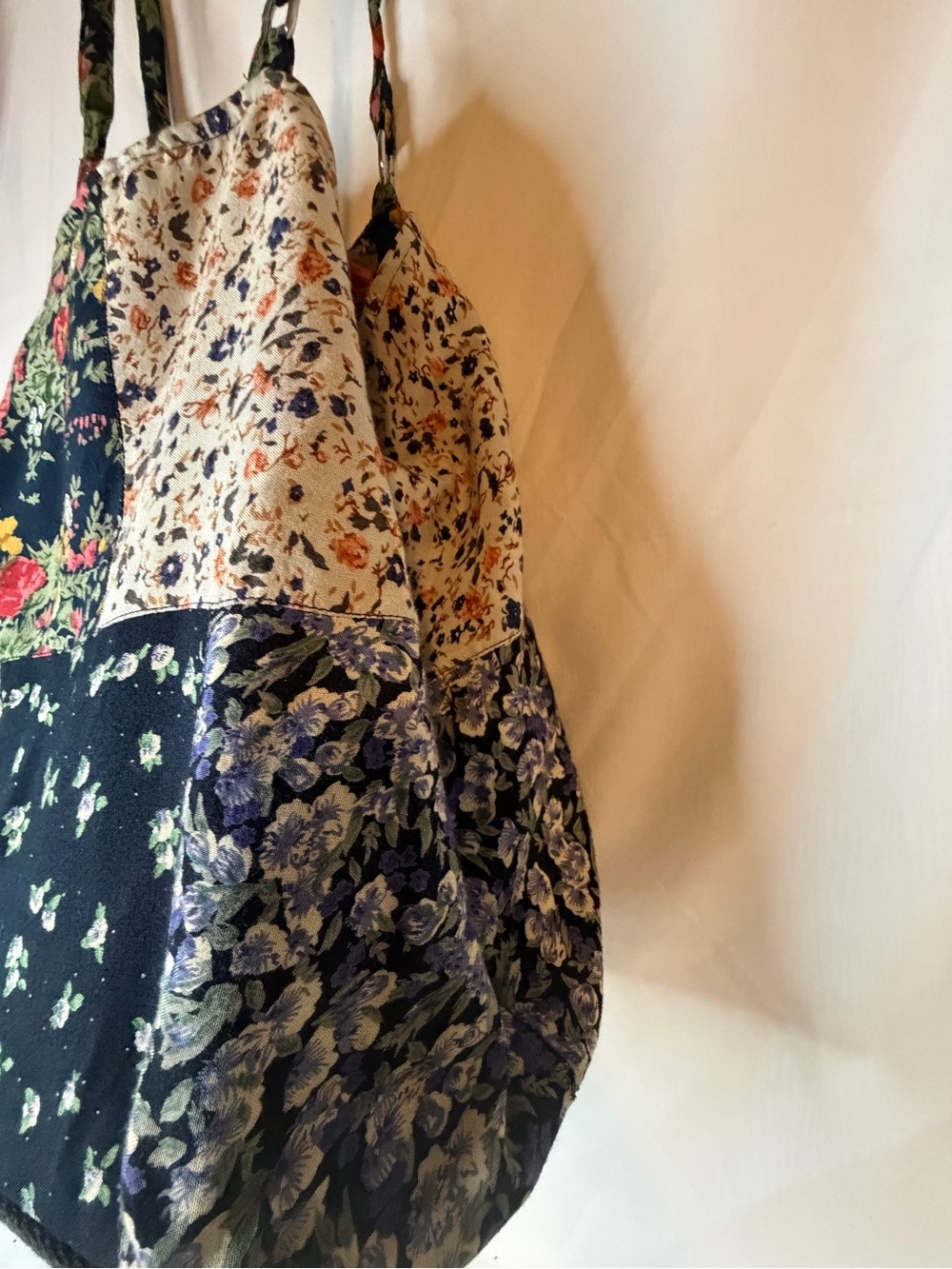 Vintage Orvis Floral Patchwork Tote Bag - Picture 4 of 15
